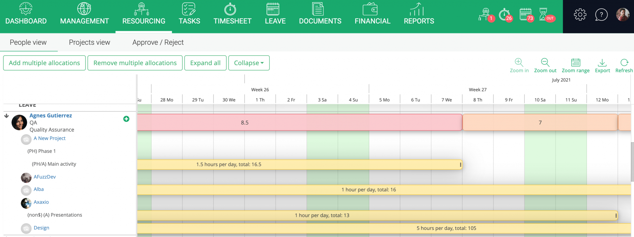Submitting hours on projects | elapseit Help Center
